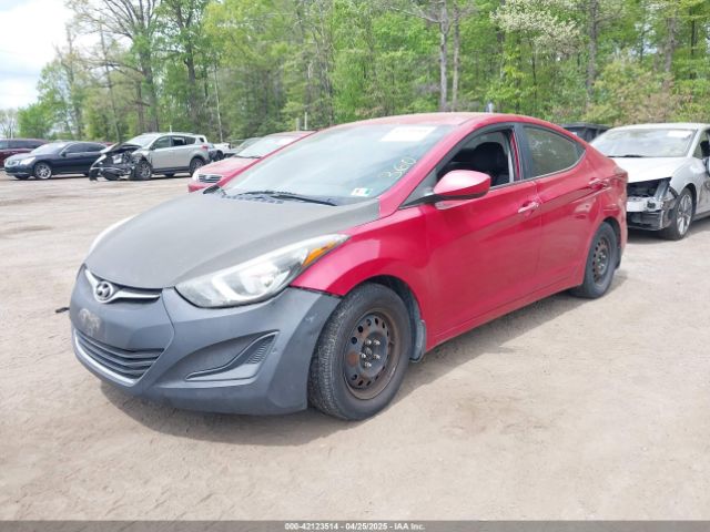 KMHDH4AE5GU517580 Hyundai ELANTRA SE