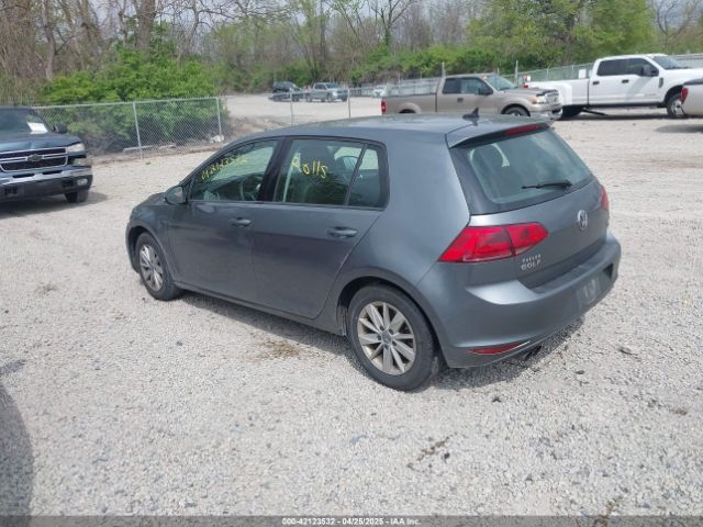3VW217AU0FM030439 Volkswagen Golf Tsi S 4-door