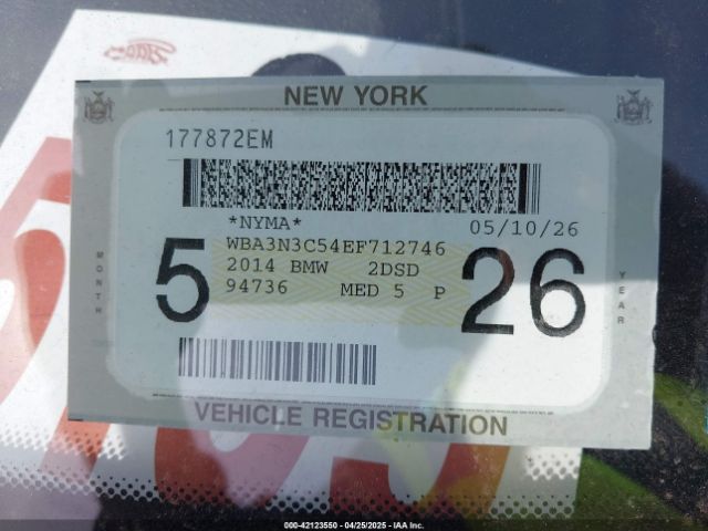 WBA3N3C54EF712746 BMW 428i
