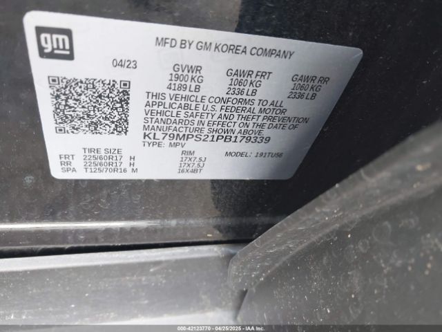 2023 CHEVROLET TRAILBLAZER KL79MPS21PB179339 Photo 8
