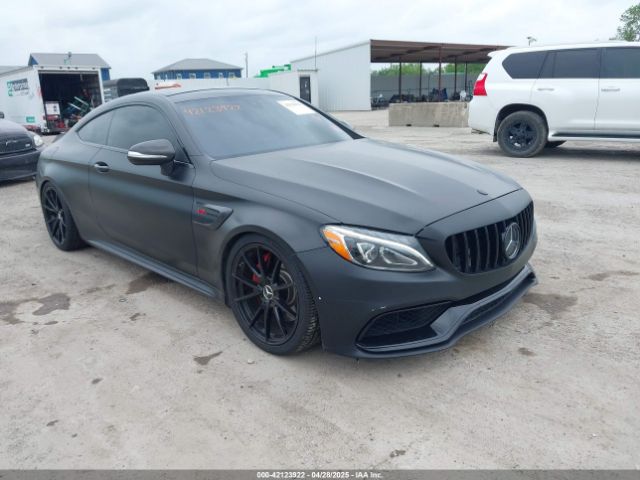 2017 MERCEDES-BENZ AMG C 63 WDDWJ8GB1HF453619