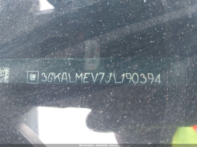 3GKALMEV7JL190394 GMC Terrain Sle