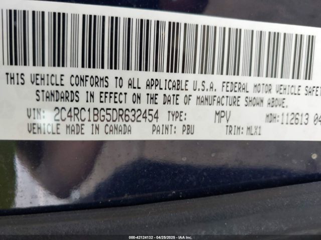 2015 CHRYSLER TOWN & COUNTRY 2C4RC1BG5FR697792 Photo 8