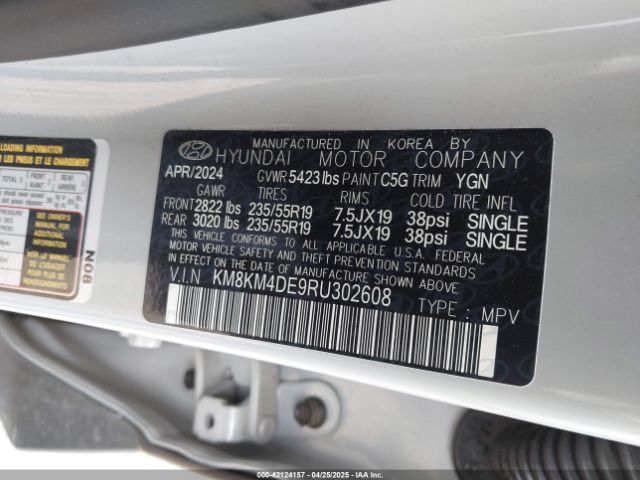 KM8KM4DE9RU302608 Hyundai Ioniq 5