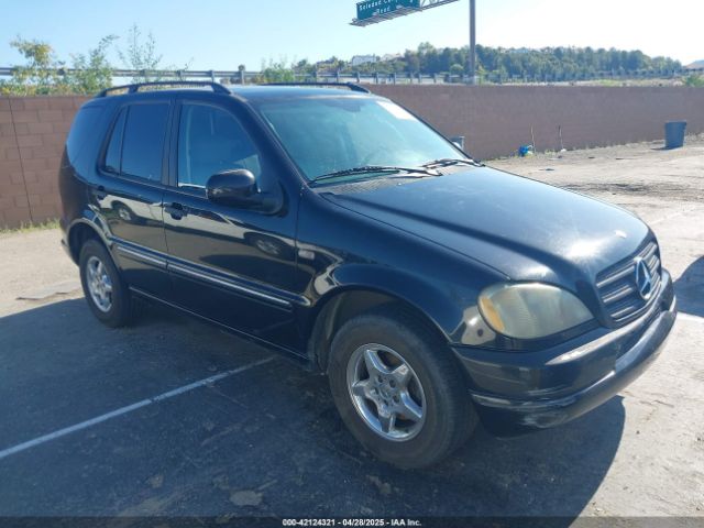 2001 MERCEDES-BENZ ML 320 4JGAB54E01A272539