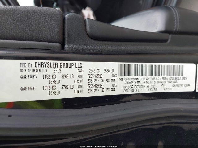 1C4RJEAG3EC145150 Jeep Grand Cherokee Laredo