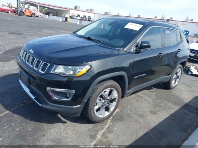 3C4NJDCB7KT596544 Jeep Compass Limited 4x4
