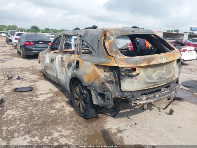 5FRYD3H85FB013421 Acura Mdx Advance Pkg W/entertainment Pkg