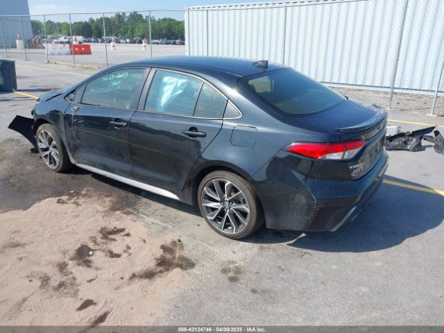 JTDS4MCE2MJ057442 Toyota COROLLA SE