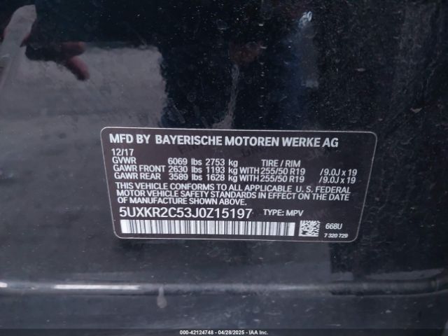 5UXKR2C53J0Z15197 BMW X5 Sdrive35i