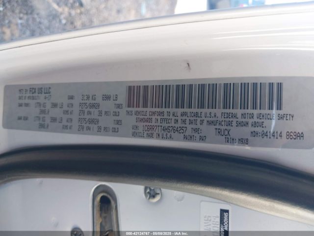 2017 RAM 1500 1C6RR7TT4HS764257 Photo 8