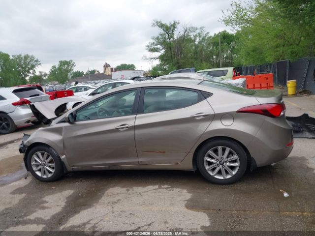 5NPDH4AEXFH607515 Hyundai ELANTRA SE