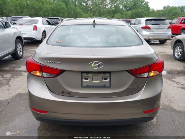 5NPDH4AEXFH607515 Hyundai ELANTRA SE
