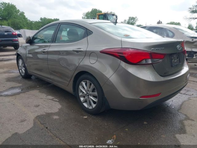5NPDH4AEXFH607515 Hyundai ELANTRA SE