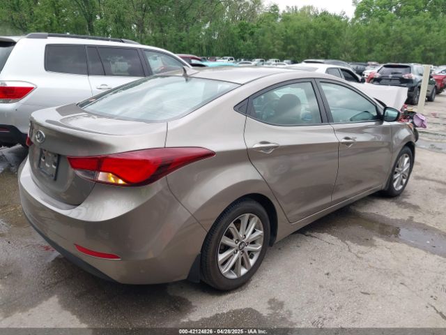 5NPDH4AEXFH607515 Hyundai ELANTRA SE
