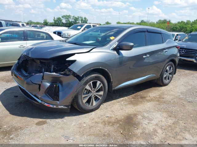 5N1AZ2AJ1NC121554 Nissan Murano S Fwd