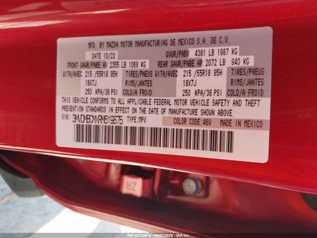 2024 MAZDA CX-30 3MVDMBCMXRM619875 Photo 8