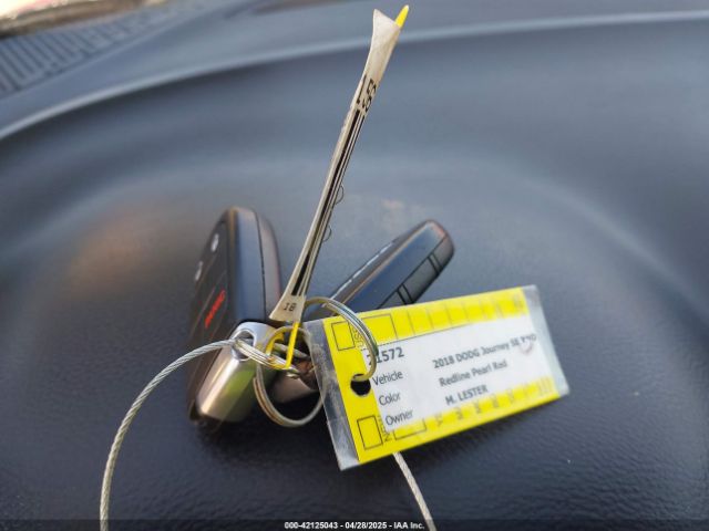 3C4PDCAB7JT340156 Dodge JOURNEY SE