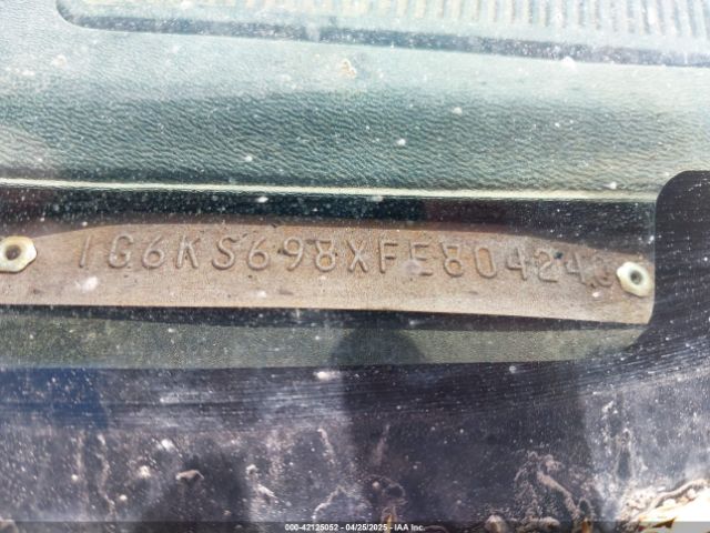 1985 CADILLAC SEVILLE 1G6KS698XFE804240 Photo 8