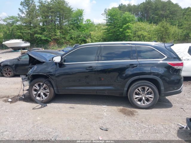5TDKKRFH3FS083000 Toyota Highlander Xle V6