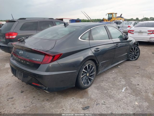 2022 HYUNDAI SONATA KMHL34J21NA223236 Photo 3