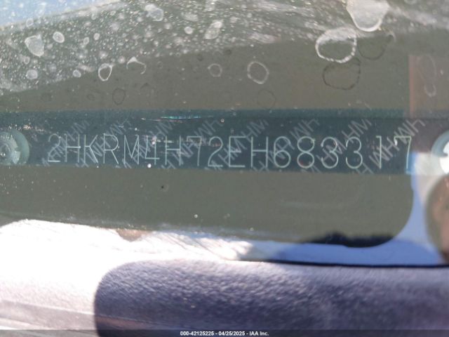 2HKRM4H72EH683317 Honda Cr-v Ex-l