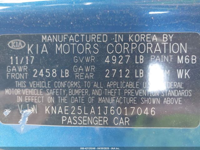 2018 KIA STINGER KNAE25LA1J6017046 Photo 8