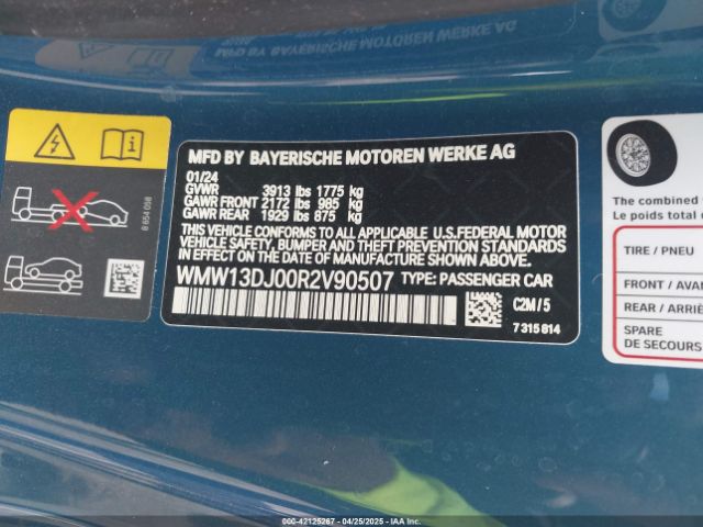 2024 MINI SE HARDTOP WMW13DJ00R2V90507 Photo 8