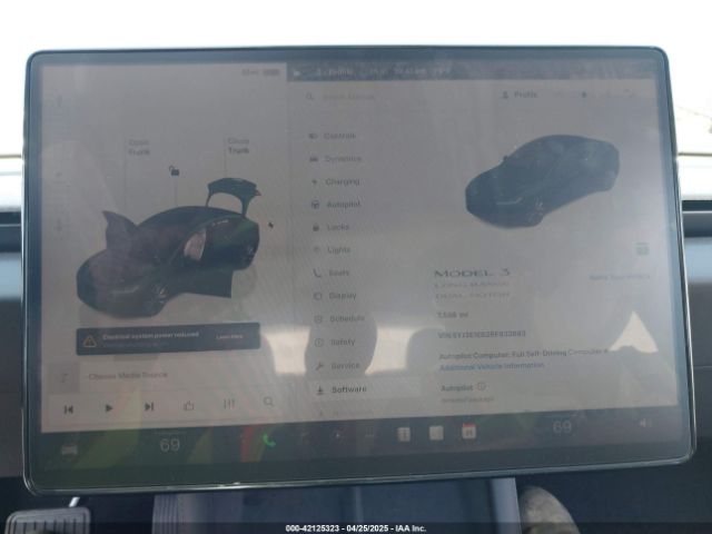 5YJ3E1EB2RF832663 Tesla Model 3 Long Range Dual Motor All-wheel Drive