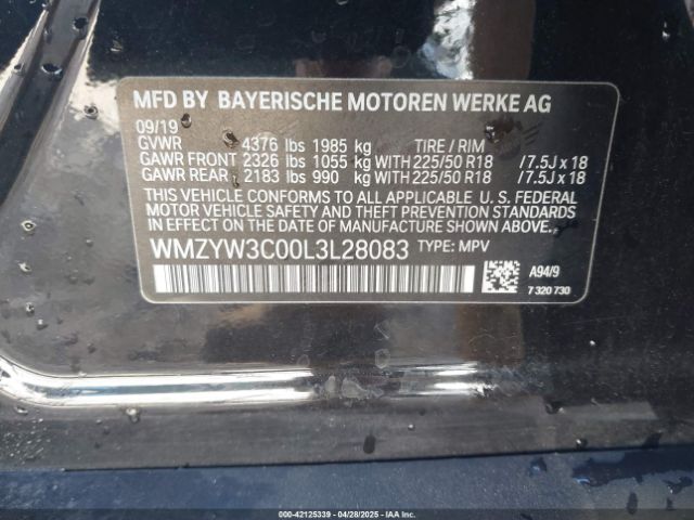 2020 MINI COUNTRYMAN WMZYW3C00L3L28083 Photo 8