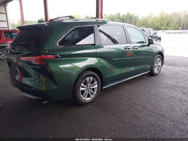 5TDZSKFC8MS007554 Toyota Sienna Limited