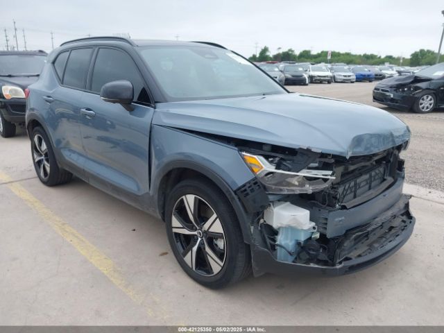 2022 VOLVO XC40 RECHARGE PURE ELECTRIC YV4ED3UR9N2692112