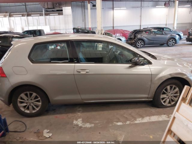 3VW817AUXFM092814 Volkswagen Golf Tsi S 2-door