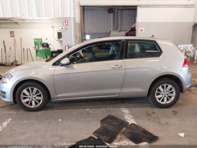 3VW817AUXFM092814 Volkswagen Golf Tsi S 2-door