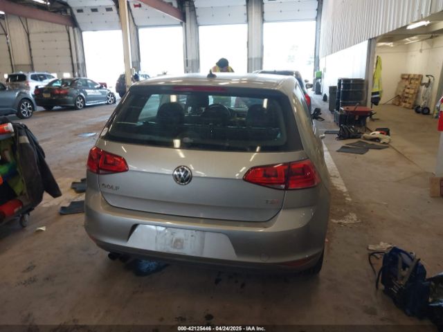 3VW817AUXFM092814 Volkswagen Golf Tsi S 2-door