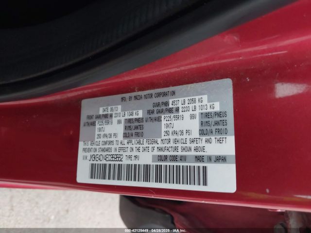 JM3KE4DY4E0359562 Mazda Cx-5 Grand Touring