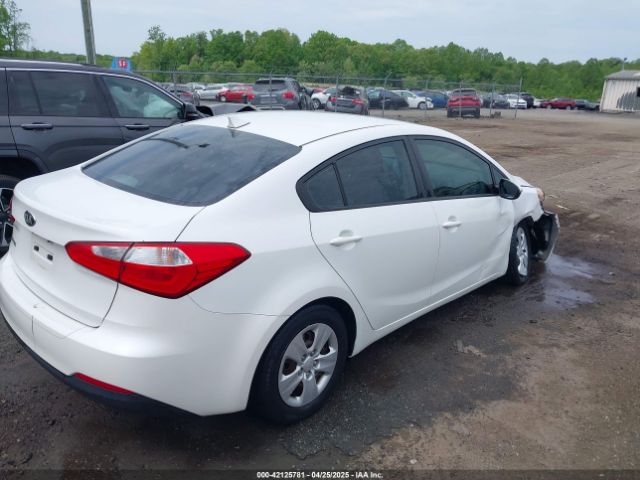 KNAFX4A69F5306199 KIA FORTE LX