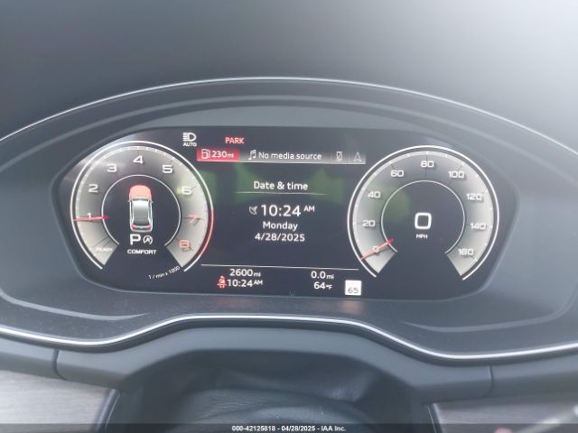WA1EAAFY9S2016575 Audi Q5 Premium Plus 45 Tfsi S Line Quattro S Tronic