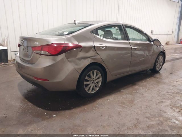 5NPDH4AE6FH613263 Hyundai ELANTRA SE