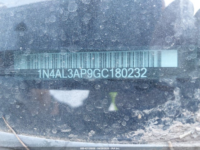 1N4AL3AP9GC180232 Nissan Altima 2.5 S