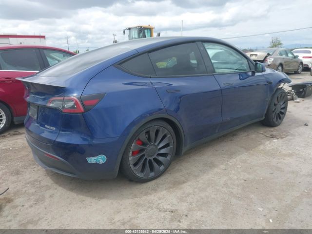 2022 TESLA MODEL Y 7SAYGDEF8NF323145 Photo 3