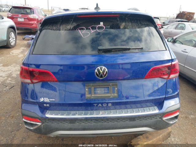 3VVRX7B22NM087741 Volkswagen Taos 1.5t Se