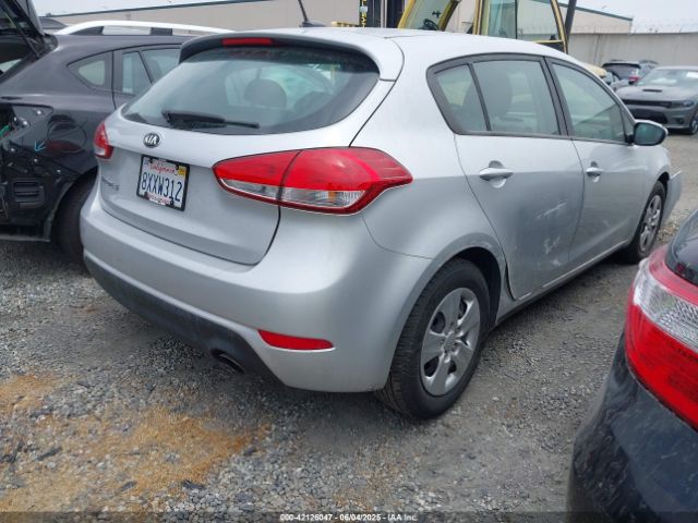 KNAFK5A85H5667342 KIA FORTE LX
