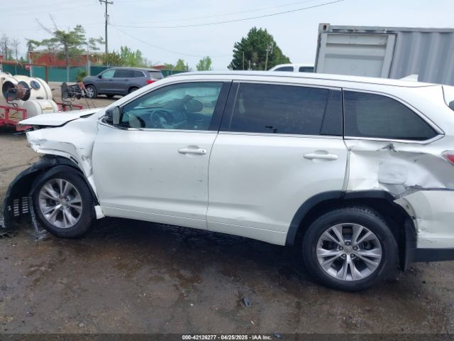5TDJKRFH2FS131663 Toyota Highlander Xle V6
