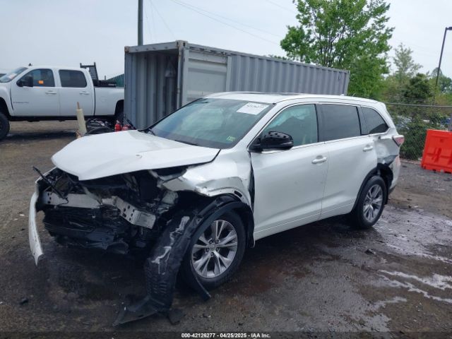 5TDJKRFH2FS131663 Toyota Highlander Xle V6