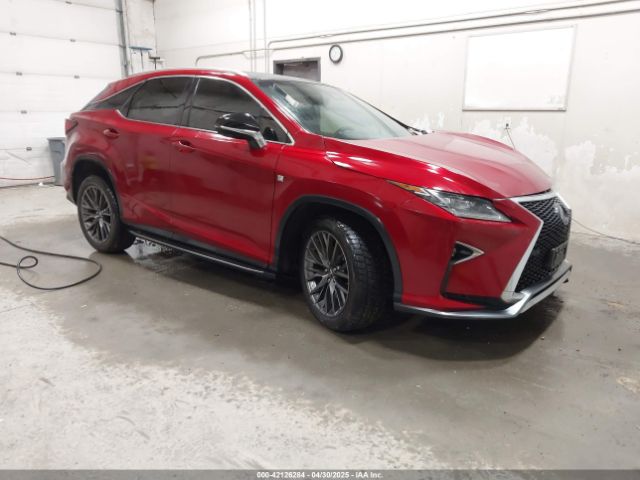 Auction sale of the 2017 Lexus Rx 350 F Sport, vin: 2T2BZMCA0HC084618, lot number: 42126284