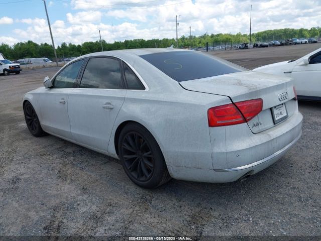 2013 AUDI A8 L WAURGAFD5DN005381 Photo 2