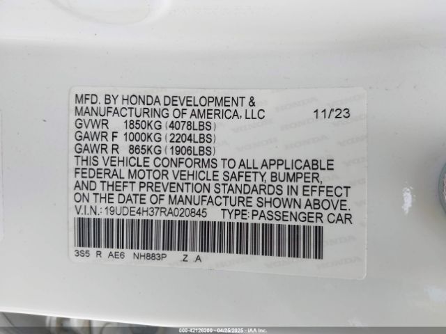 2024 ACURA INTEGRA 19UDE4H37RA020845 Photo 8