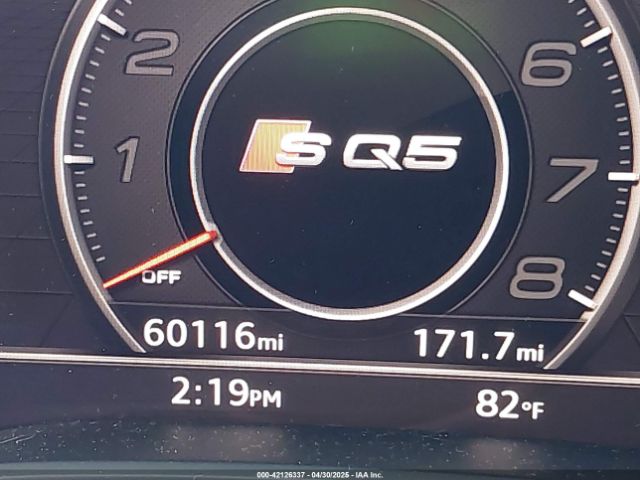 WA1B4AFY4K2002089 Audi Sq5 3.0t Premium