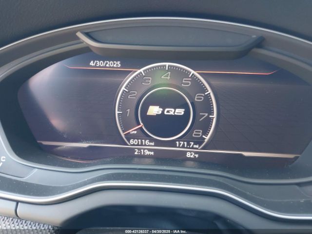 WA1B4AFY4K2002089 Audi Sq5 3.0t Premium